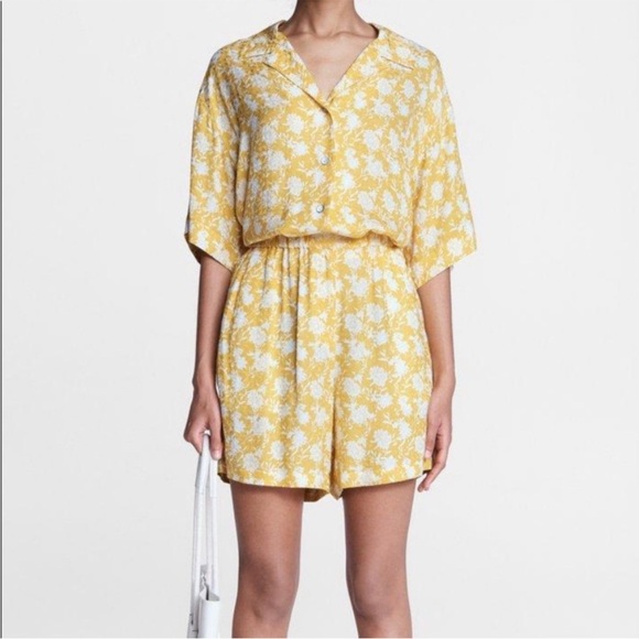 rag & bone matching yellow set